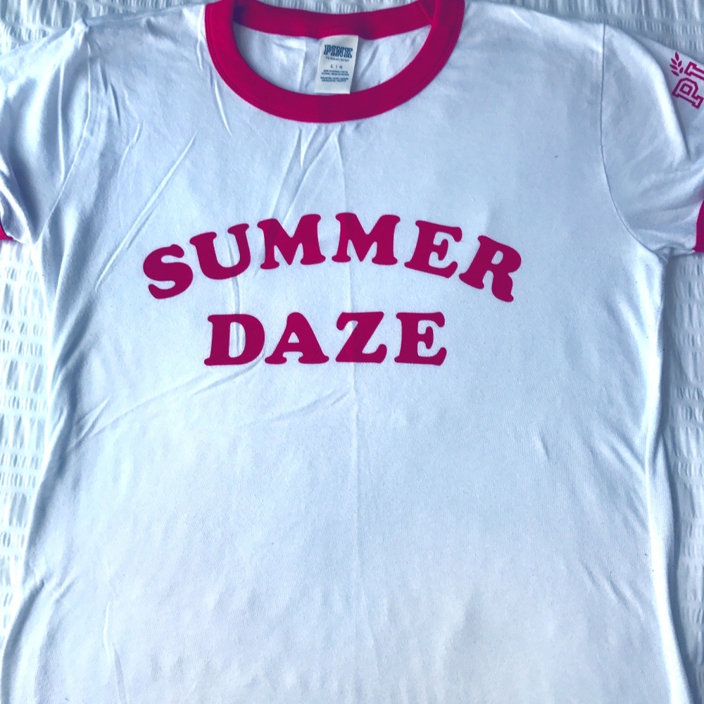 Victoria's Secret *PINK* Ringer Tee